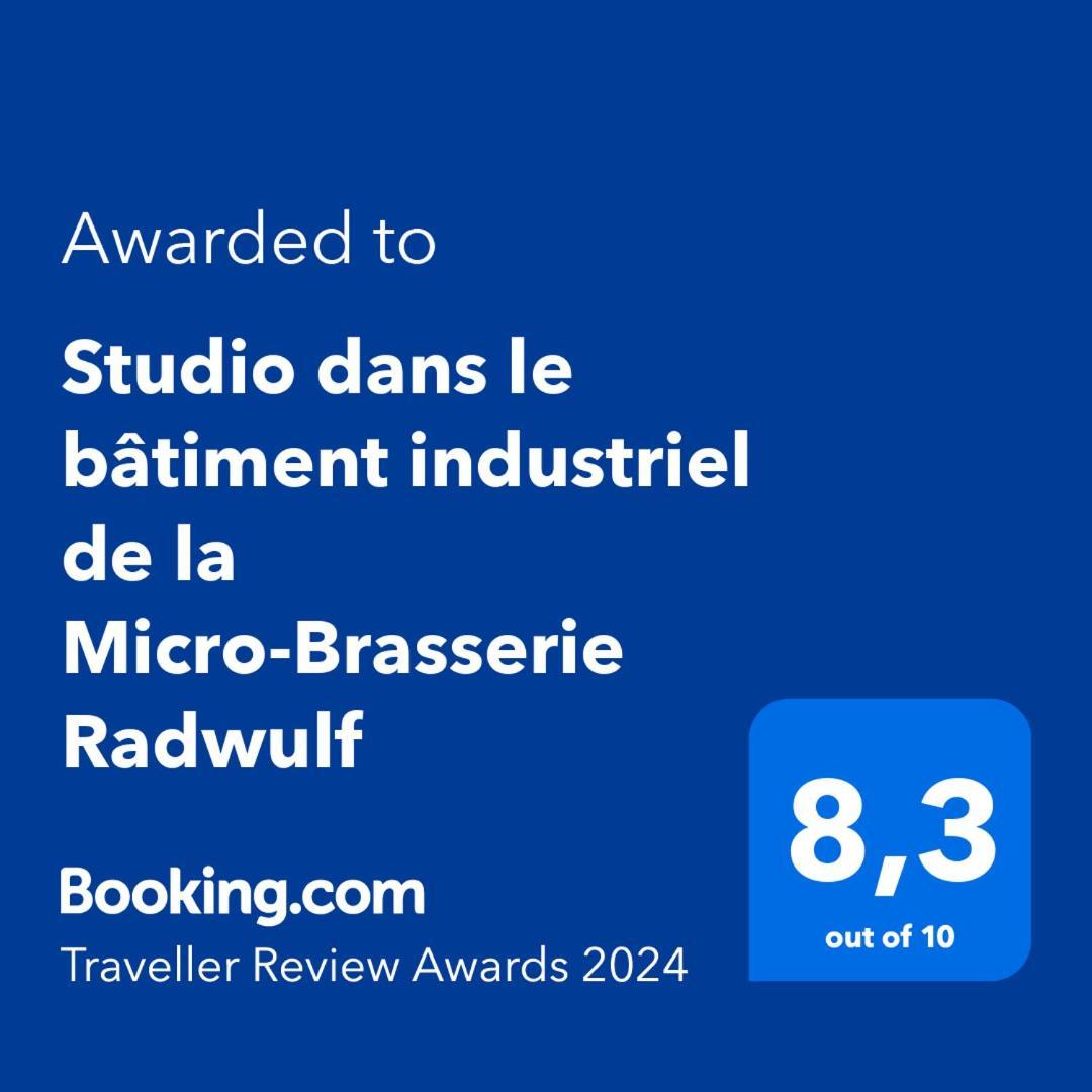 Studio Dans Le Batiment Industriel De La Micro-Brasserie Radwulf Lejlighed Vieux-Ferrette Eksteriør billede